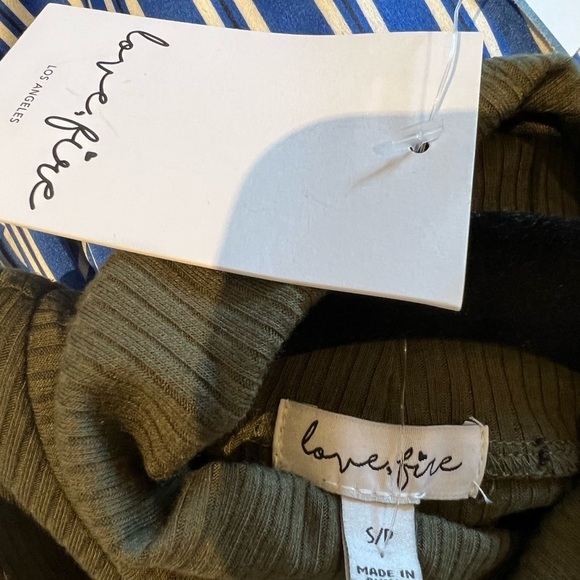 NWT long green cotton dress - Picture 2 of 2